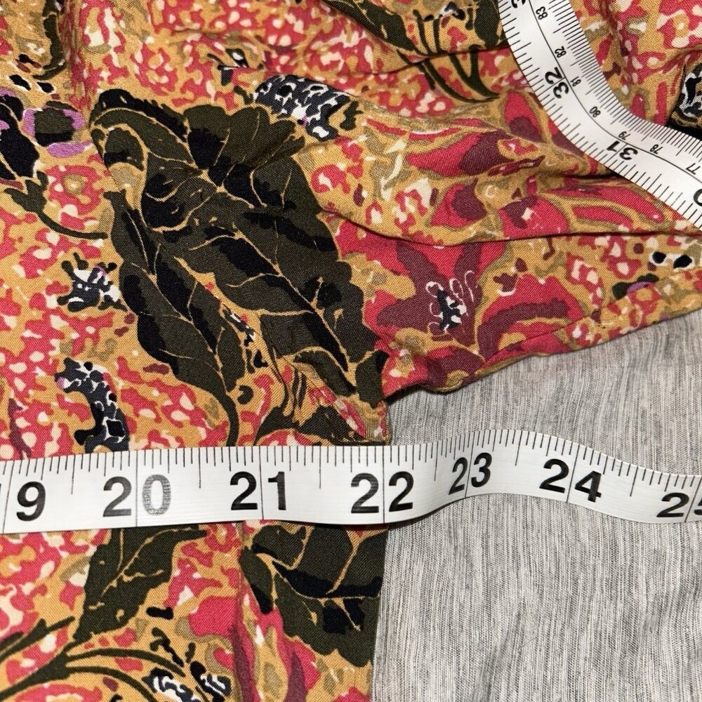 Matilda Jane Lovely Menagerie Flora Boho Cottegecore Shift Dress Size Large - Picture 9 of 10